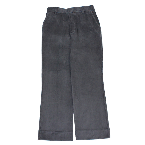 Boys Gray Corduroy Pants - Classic Designs